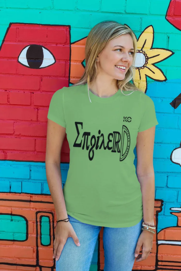 Women in Engineer T-shirt Green Color Engineered