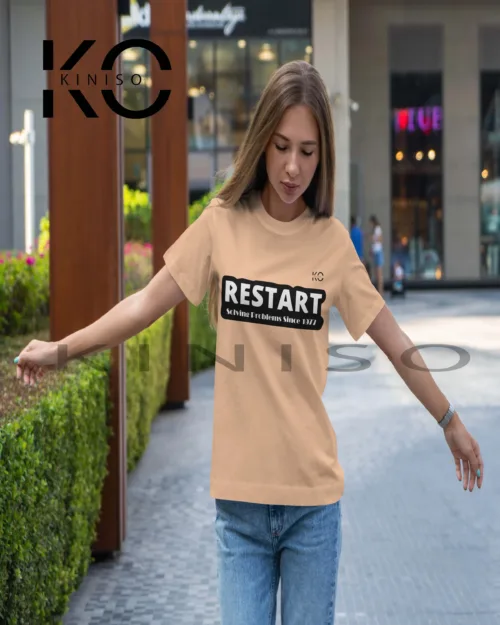 Restart Solving the Problems since 1977 t-shirt for women