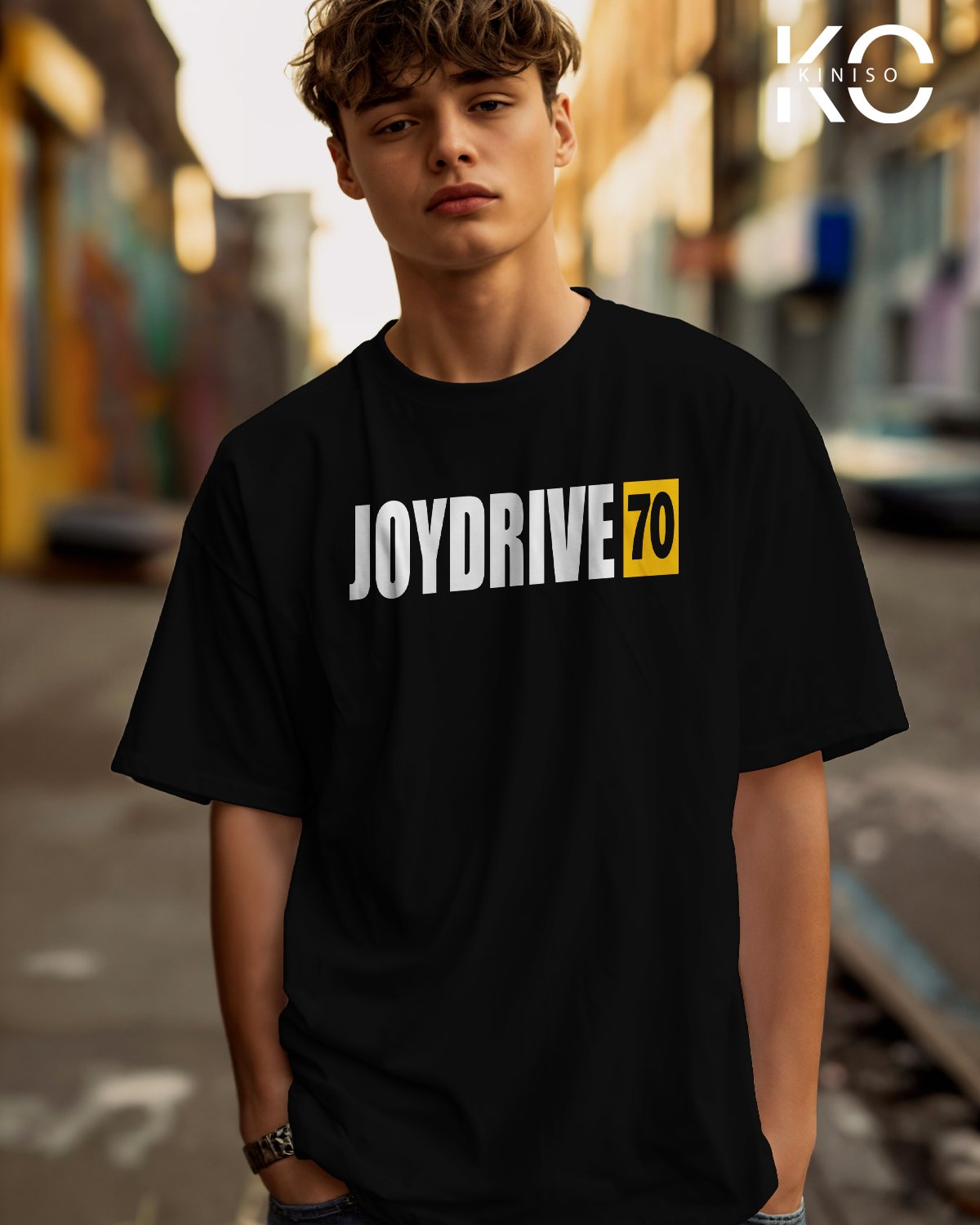 Image of Joydrive Black t-shirt