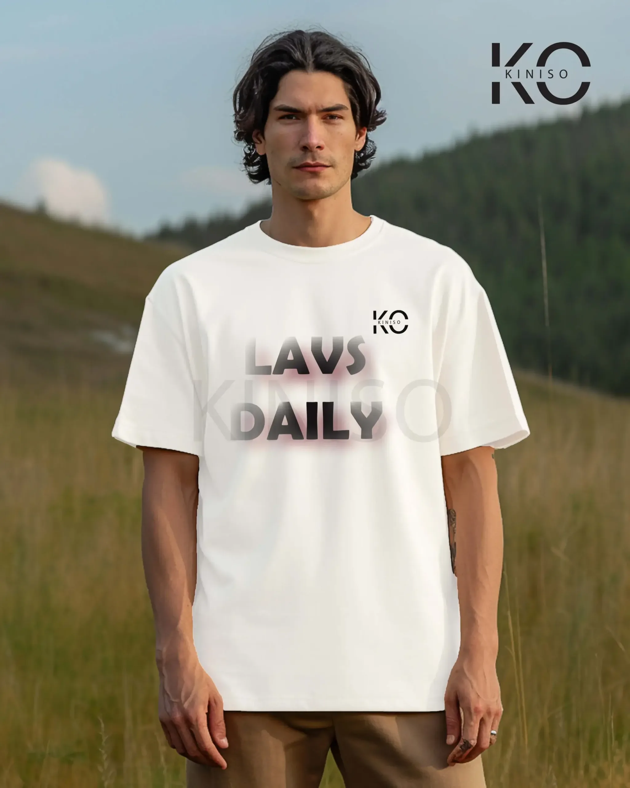 LAVS DAILY White men's car t shirts