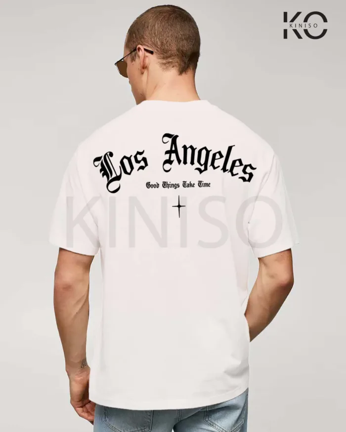 Image of NBA t shirt jerseys with Los Angels Back part White color