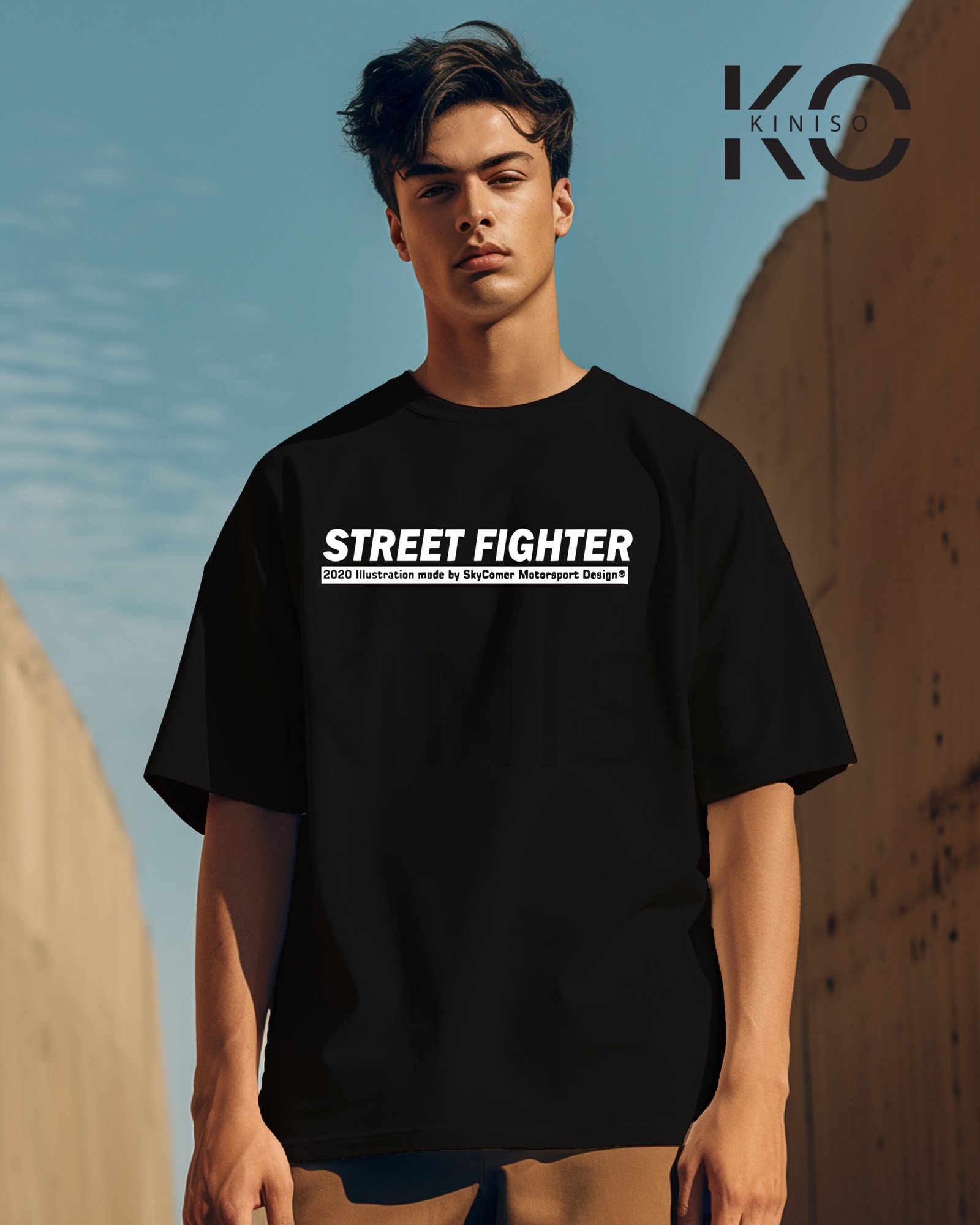 Image of Street Fighter Black t-shirt