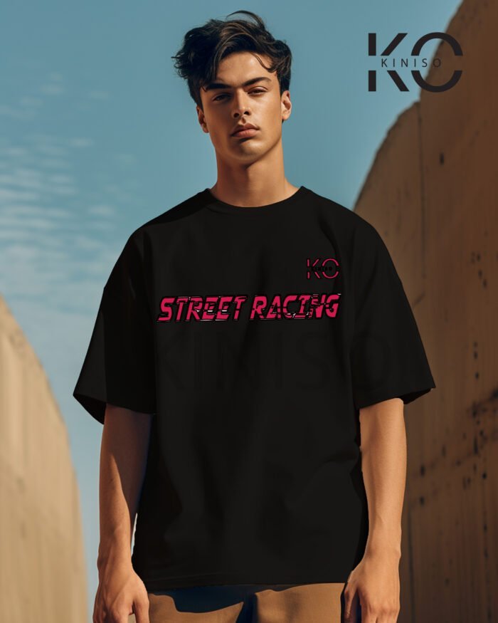 Street Racing MK1 Black car racing t shirt