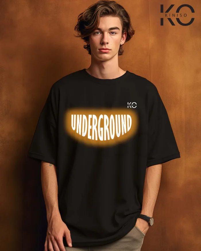 Underground racing Black car racing t shirt