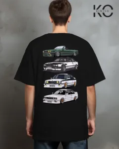 Wroom Back 4 Back part Black car detailing t shirts