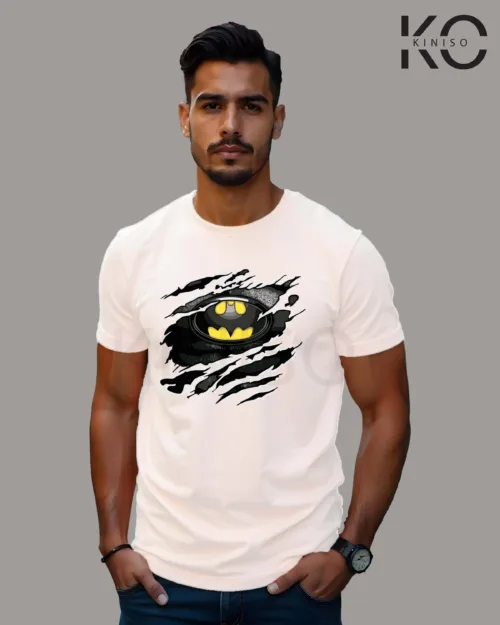 Image of Batman Symbol white