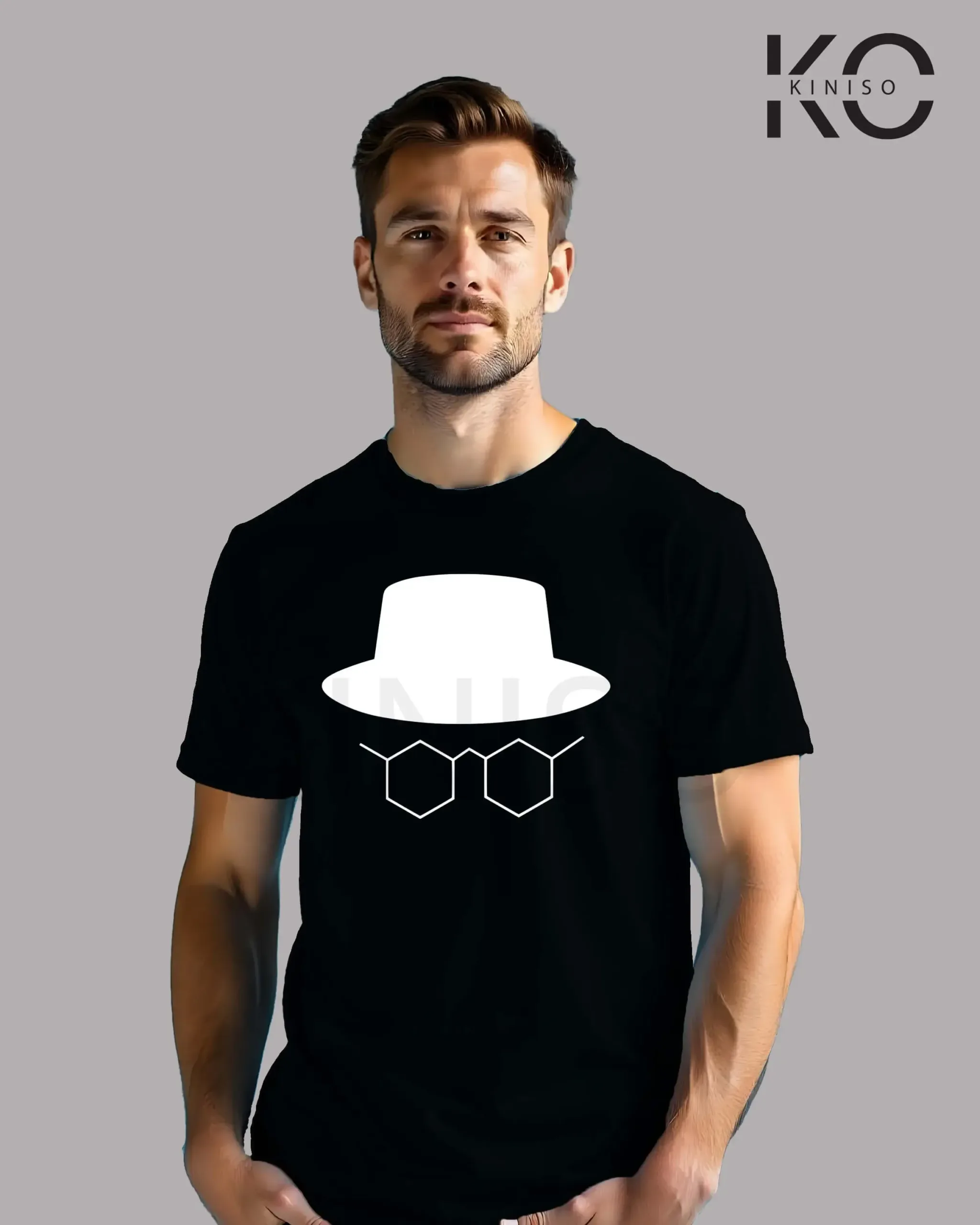 Image of Breaking Bad Printed T shirt black color