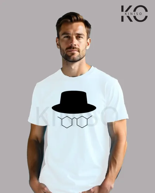 Image of Breaking Bad Printed T shirt White color