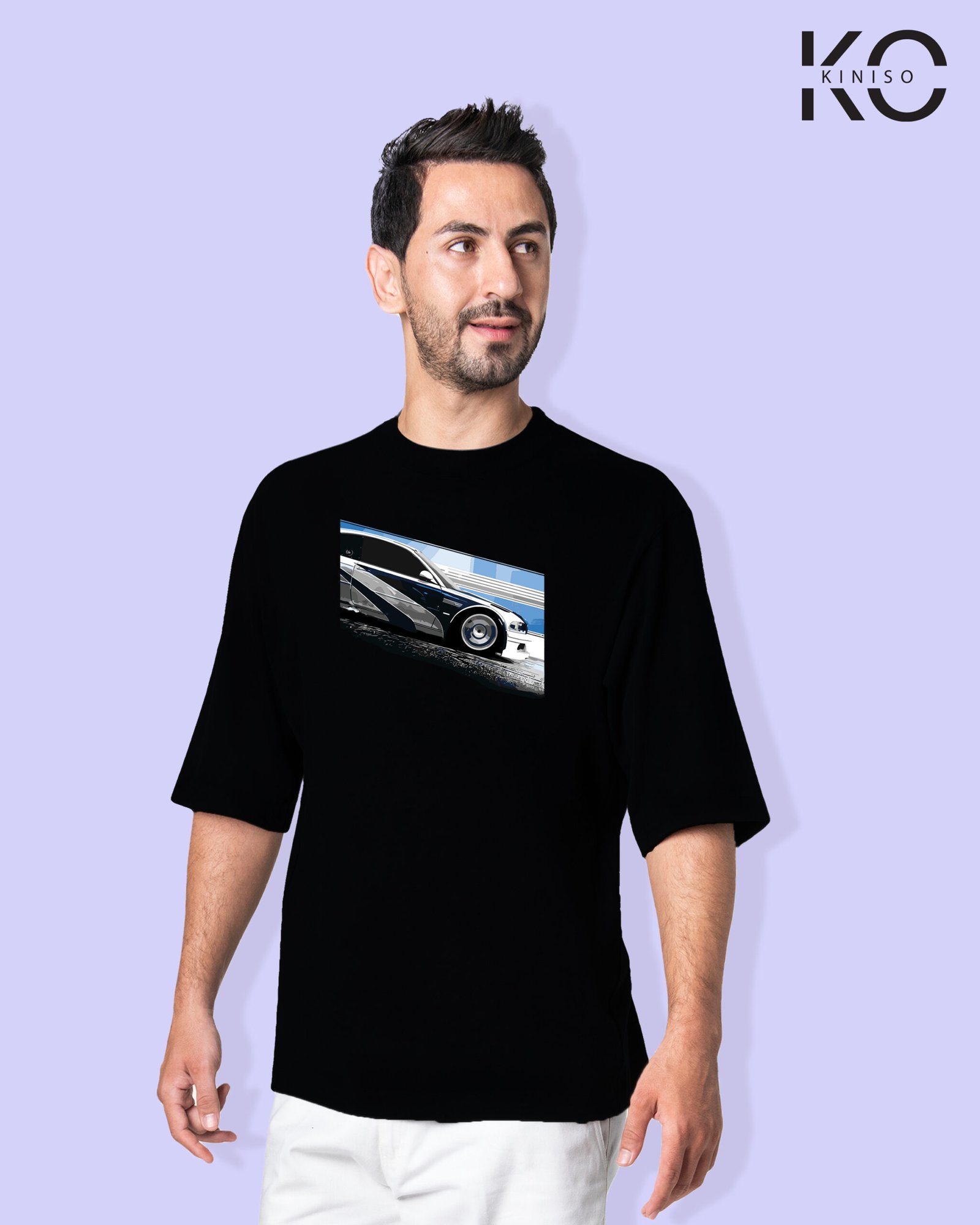 Image of BMW M3 GTR Design Black t-shirt