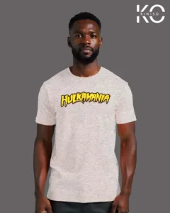 Image of Hulkmania T-shirt Grey color