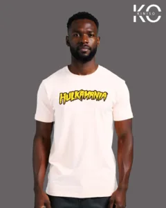 Image of Hulkmania T-shirt White color