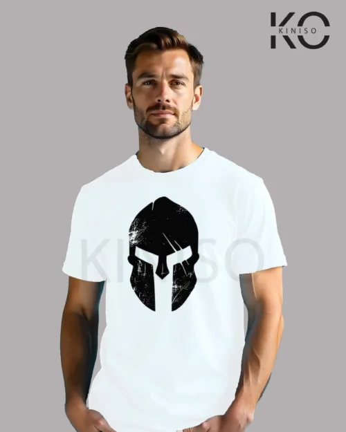 Image of Rise of an Empire 300-Mask t-shirt White color