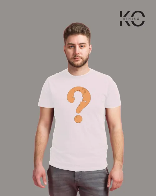 Image of Sherlock White color t-shirt