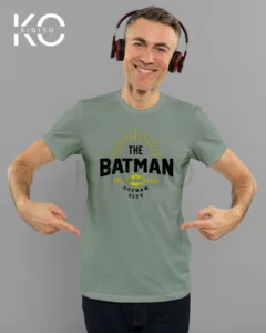 Image of The Batman Green color t-shirt