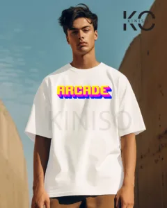 Image of Arcade t-shirt white color