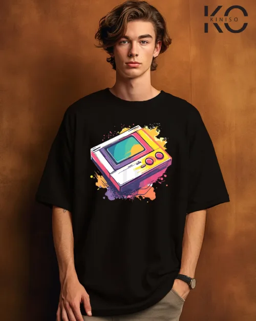 Image of Game Console Classic Black T-shirt