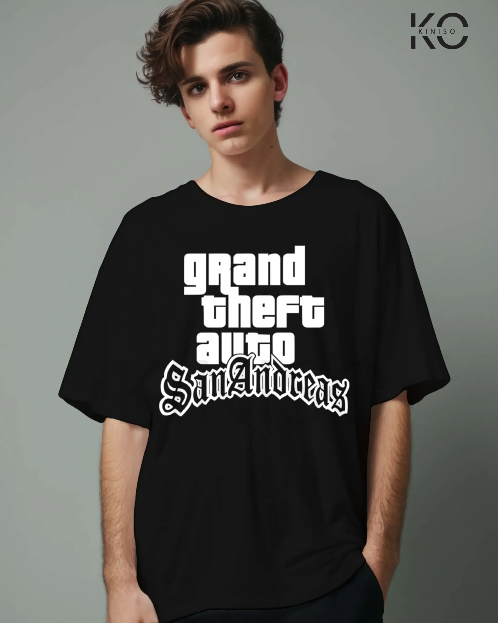 Image of Grand Theft Auto Black Color T-shirt