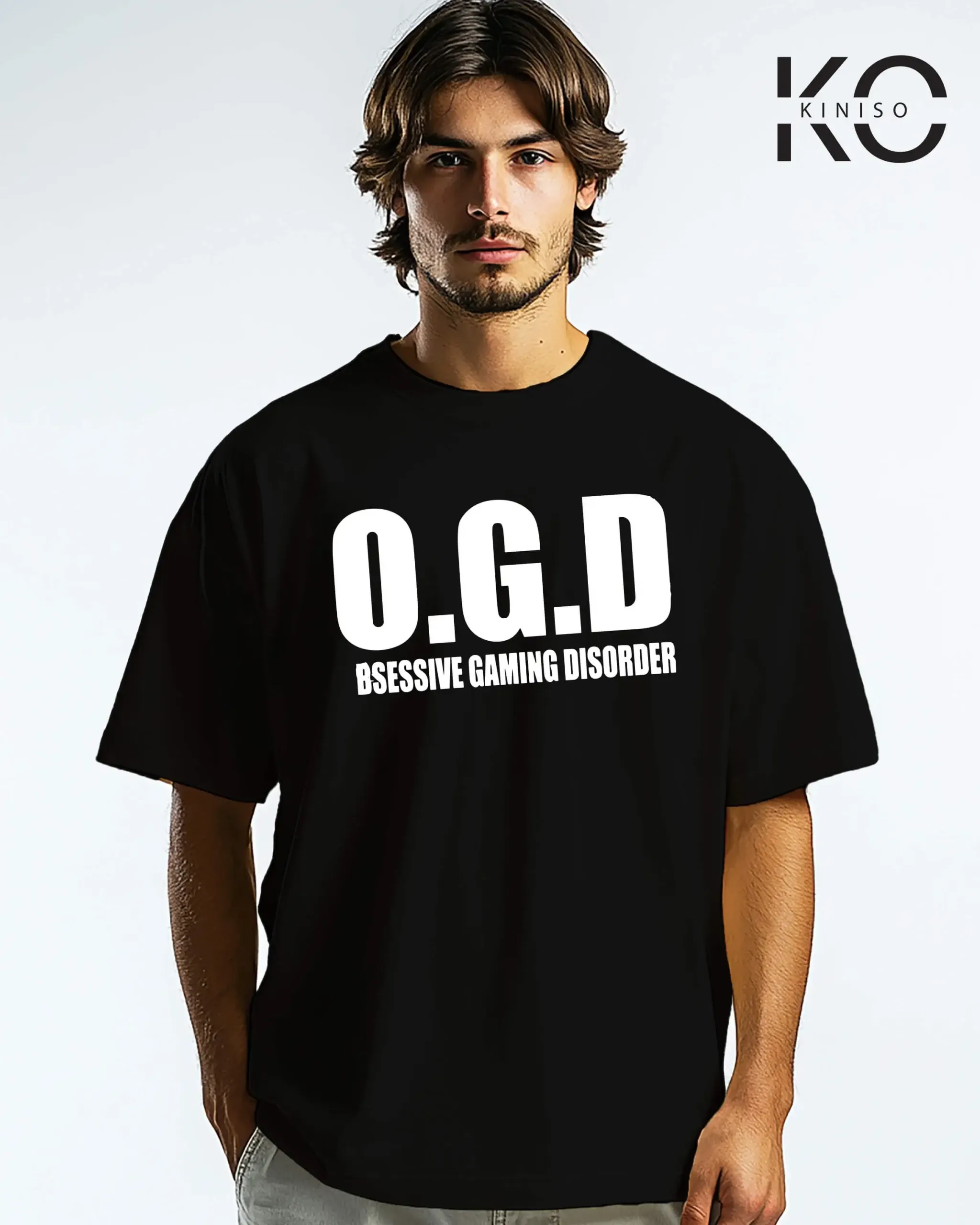 Image of O G D Graphic T-shirt White Color