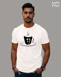 Image of t-shirt design cha color White