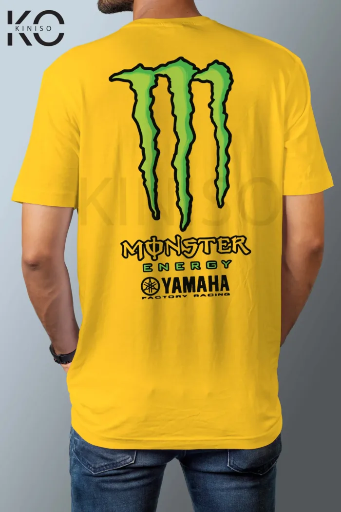 Motorcycle Themed T-Shirts with Yamaha Monster Design - Image 3