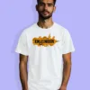 Image of Engineer and tech inspired design half sleeve t-shirt | Mechanical Engineer White