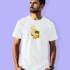 Image of Music inspired design Half Sleeve t-shirt | Music Fest White