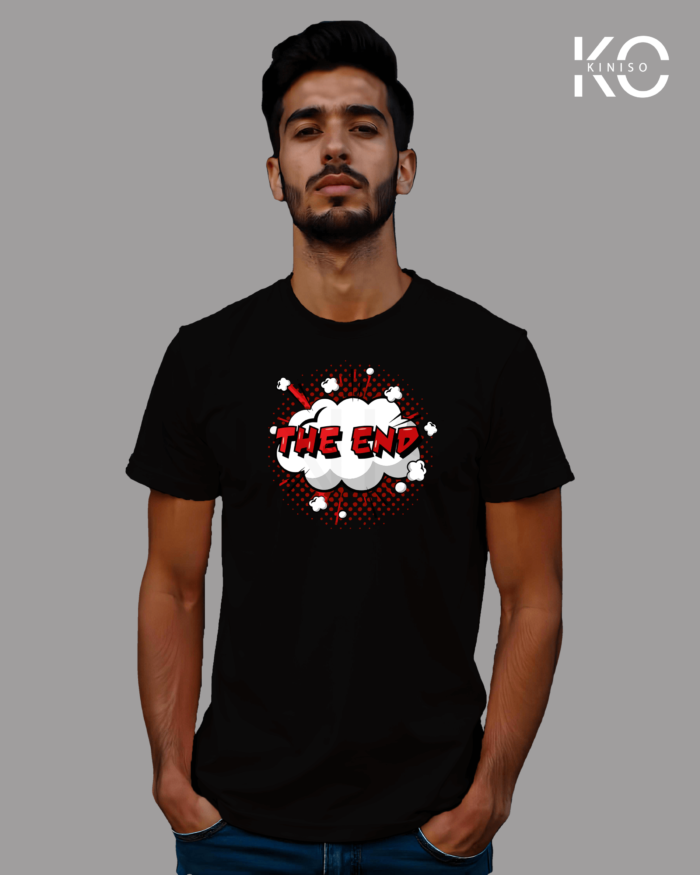 Comical Graphics exclusive “The End” Printed Half sleeve t-shirts for men in Bangladesh - Image 8