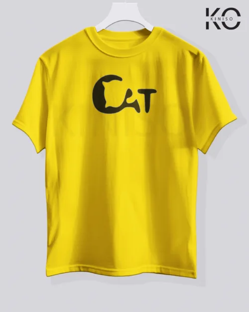 Image of cat lover t-shirt "Cat Head" White