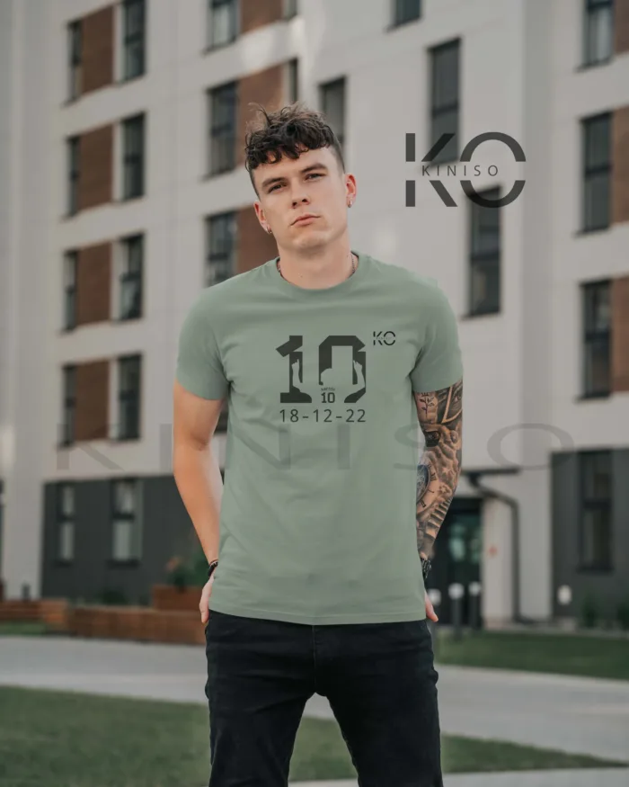 Messi World Cup Winning Date Printed T-Shirts for Men - Image 6