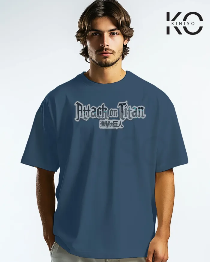 Anime T-shirts for men with Attack on Titan Survey Corps - Image 7