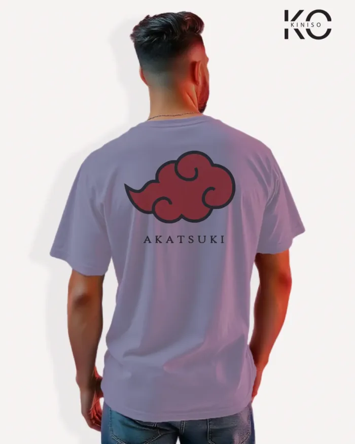 Naruto T-shirt Drop Shoulder for Men - Akatsuki Village Sign - In Dhaka - Image 14