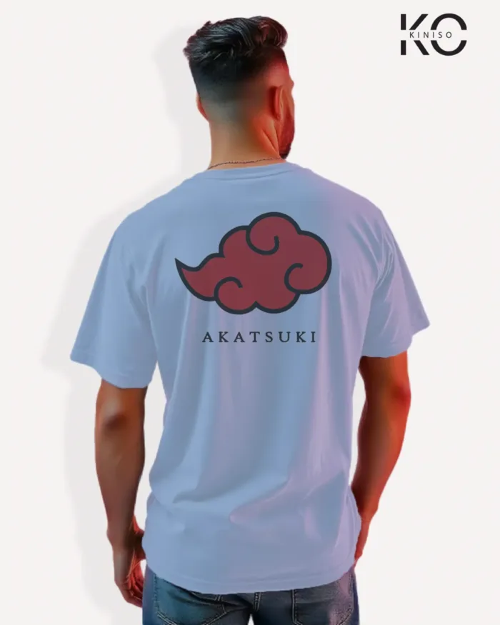 Naruto T-shirt Drop Shoulder for Men - Akatsuki Village Sign - In Dhaka - Image 10