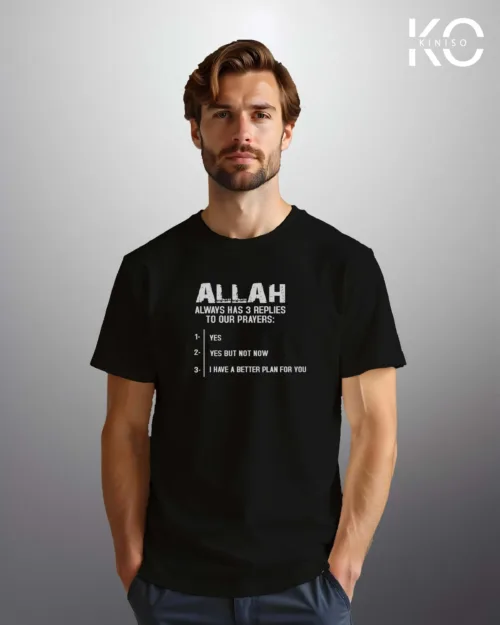 Allah Answer Black