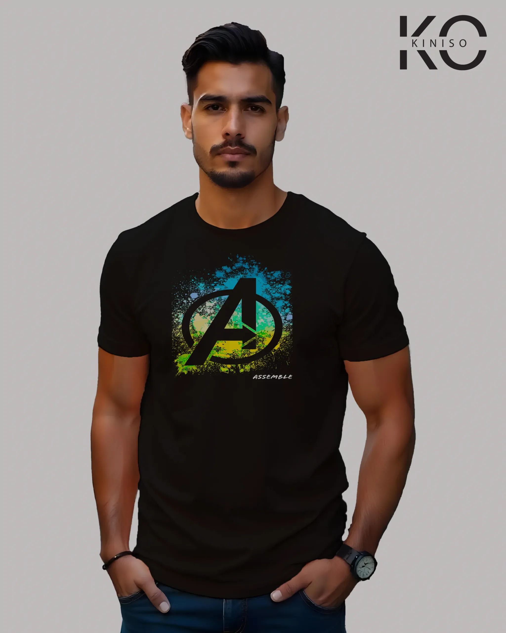 Avengers Assemble Black scaled