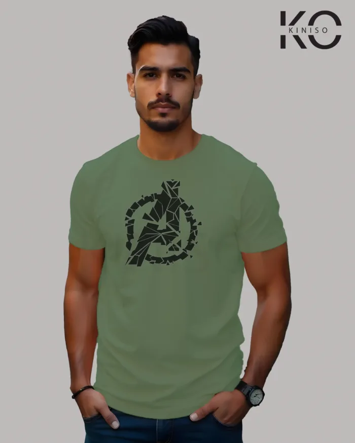Movie Lover t shirts with Avengers Sign Printed for men in Bangladesh - Image 7