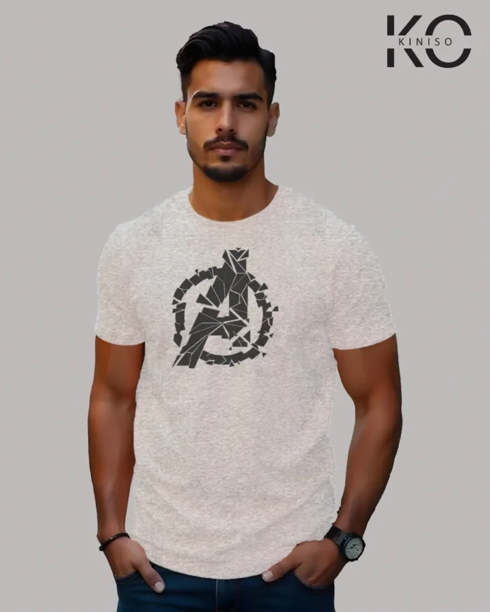 Movie Lover t shirts with Avengers Sign Printed for men in Bangladesh - Image 6