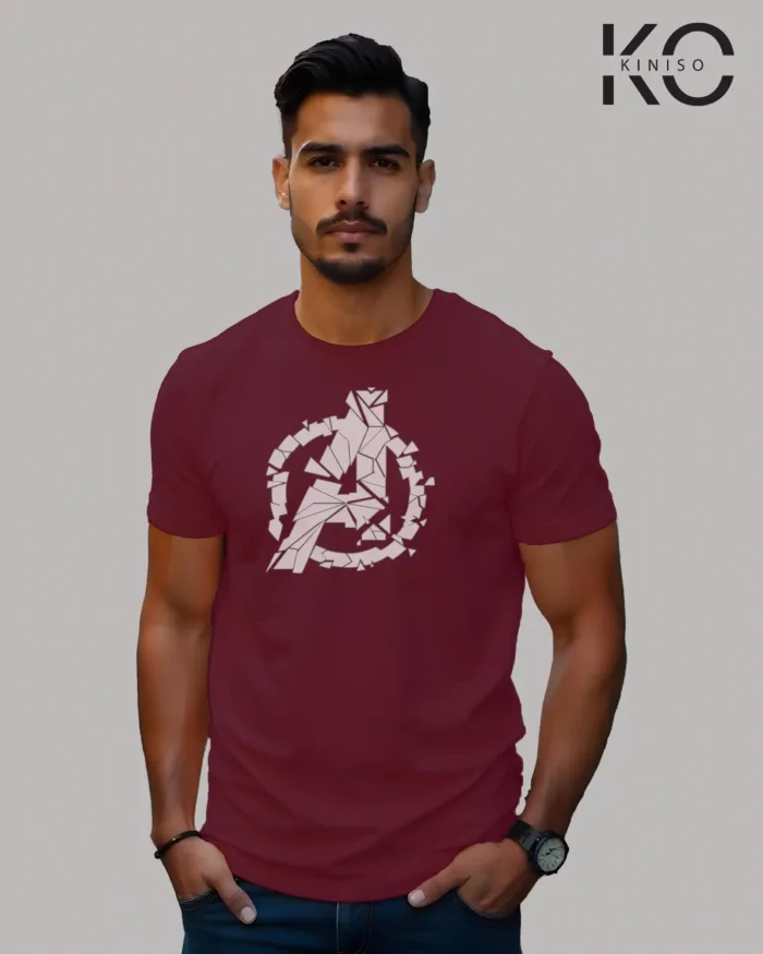 Movie Lover t shirts with Avengers Sign Printed for men in Bangladesh - Image 5