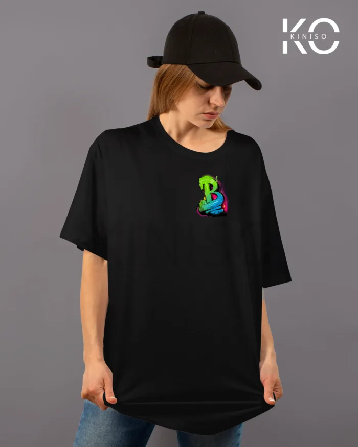 B art Printed Graffiti hip hop t shirts for Hip hop music Lover