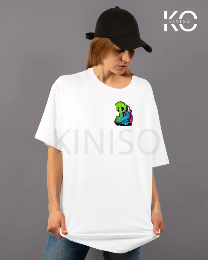 B art Printed Graffiti hip hop t shirts for Hip hop music Lover - Image 2