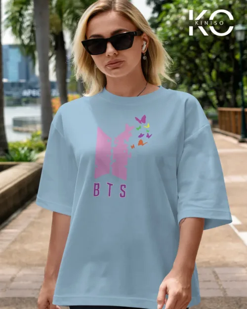 BTS Butterfly Sky Blue