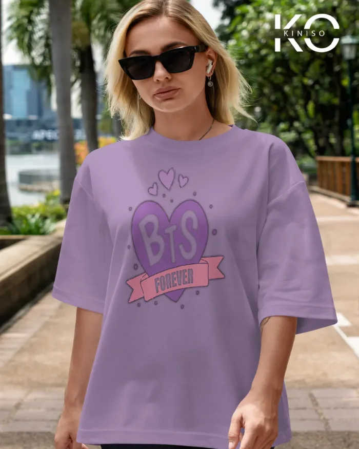 BTS Fan Apparel for ARMY Tshirt - BTS FOREVER - Printed Tee for Women in BD - Image 6