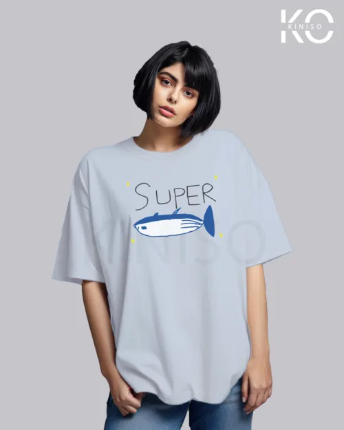 BTS Jungkook Super Fish Sky Blue