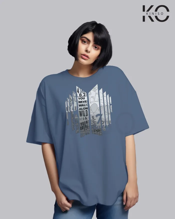 BTS Fan Apparel for ARMY Tshirt - Logo 7 - for Women in Bangladesh - Image 7