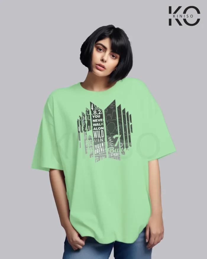 BTS Fan Apparel for ARMY Tshirt - Logo 7 - for Women in Bangladesh - Image 5
