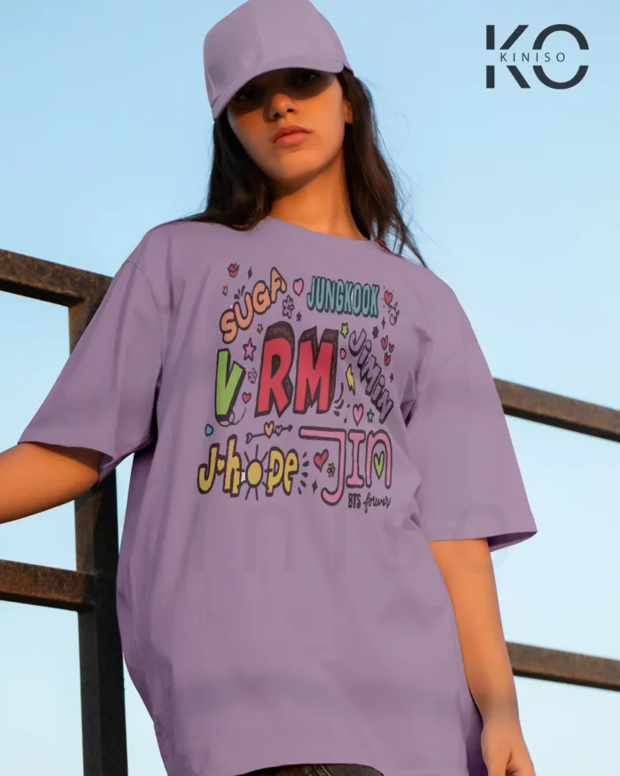 BTS Fan Apparel for ARMY - BTS Member Names - Tshirt for Women in Bangladesh - Image 6