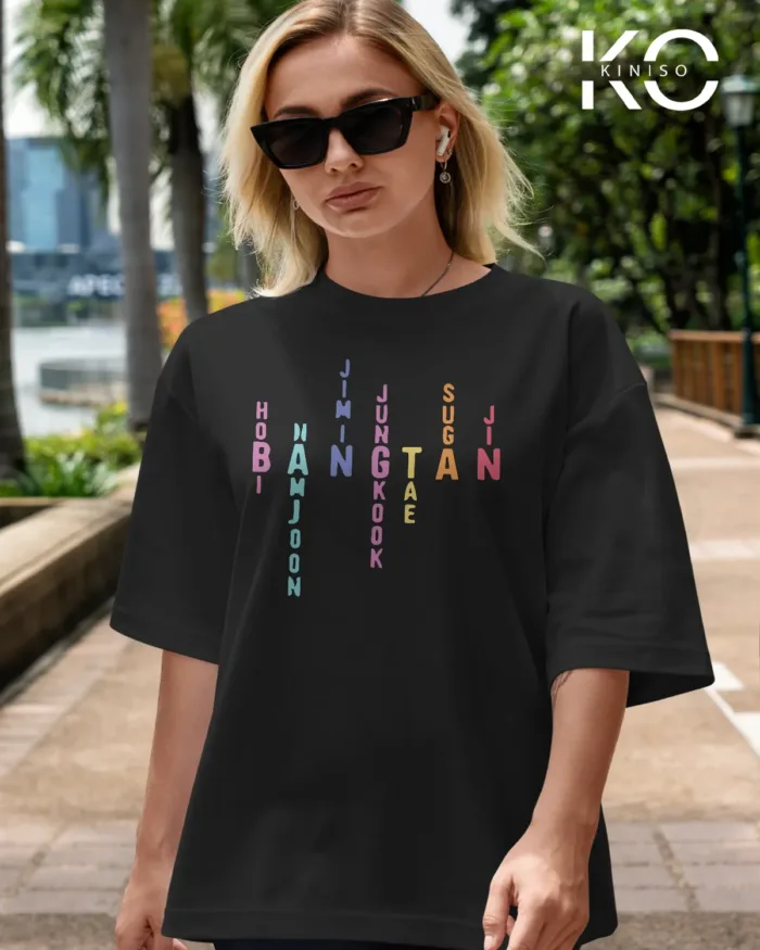 BTS Love Yourself & Dynamite Collection Tshirt - BANGTAN printed - for Girls in Bangladesh