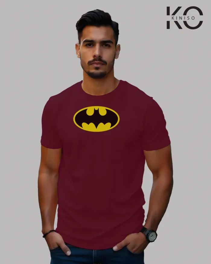 Movie Lover t shirts with Batman logo Printed for men in Bangladesh - Image 4