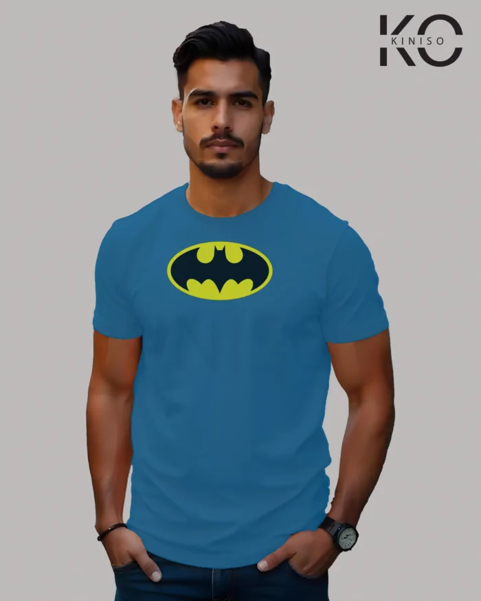 Movie Lover t shirts with Batman logo Printed for men in Bangladesh - Image 3