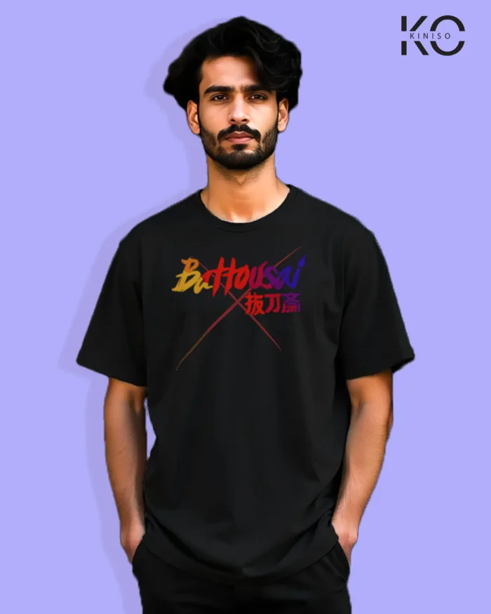 Anime Inspired Design "Battousai"-Rurouni Kenshin Printed T-Shirts for Anime Lovers in Bangladesh - Image 8