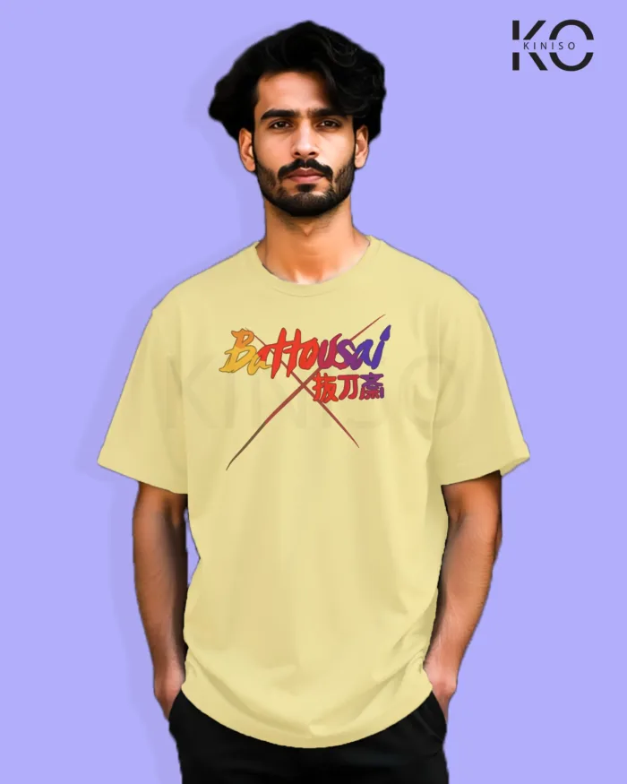 Anime Inspired Design "Battousai"-Rurouni Kenshin Printed T-Shirts for Anime Lovers in Bangladesh - Image 5